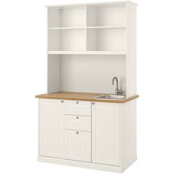 Кухня Ikea Onnerup 130x64x219 (Белый) Thumb