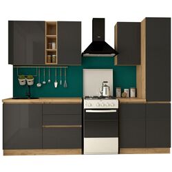 Bucatarie Marcel Prod Chelsea 2.0m (Craft Oak Golden/Anthracite) Thumb