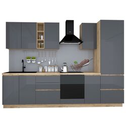 Bucatarie Marcel Prod Chelsea 3m (Craft Oak Golden/Anthracite) Thumb