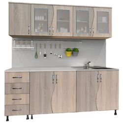 Bucatarie Marcel Prod Cip S 2.0m (Sonoma Oak/Sonoma Oak Truffle) Thumb