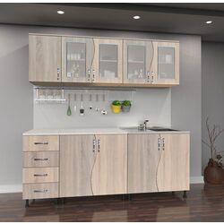 Bucatarie Marcel Prod Cip S 2.0m (Sonoma Oak/Sonoma Oak Truffle)