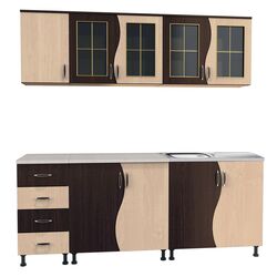 Bucatarie Marcel Prod Cip S 2m (Wenge/Birch) Thumb