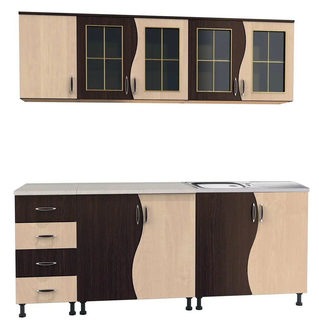 Bucatarie Marcel Prod Cip S 2m (Wenge/Birch) - 2