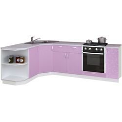 Bucatarie Marcel Prod Diana 2.3x1.5m (White/Light Purple) Thumb