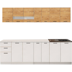 Кухня Marcel Prod Dusea RO 2.6m (Craft Oak Golden/White) Thumb