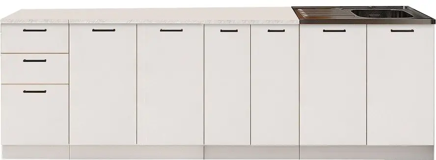 Кухня Marcel Prod Dusea RO 2.6m (Craft Oak Golden/White) - 3