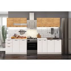 Кухня Marcel Prod Dusea RO 2.6m (Craft Oak Golden/White)