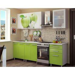 Bucatarie Marcel Prod Famp Mar 1.8m (White/Green)