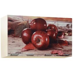 Bucatarie Marcel Prod Mere 1.3m (White/Red/Oak) Thumb