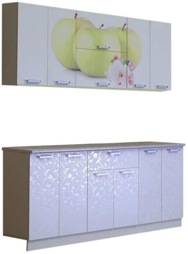 Bucatarie Marcel Prod Mere 1.8m (White/Green)