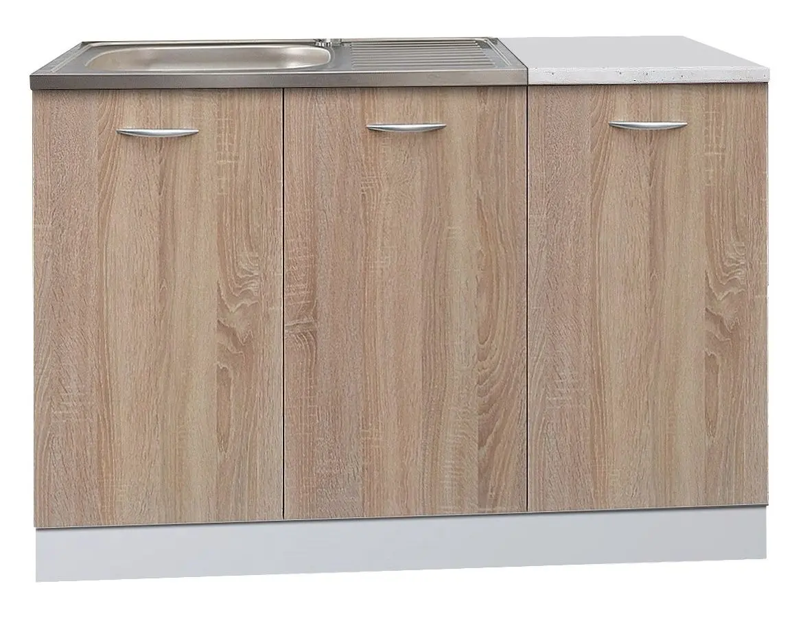 Bucatarie Marcel Prod Natali 1.2m (Sonoma Oak/White)