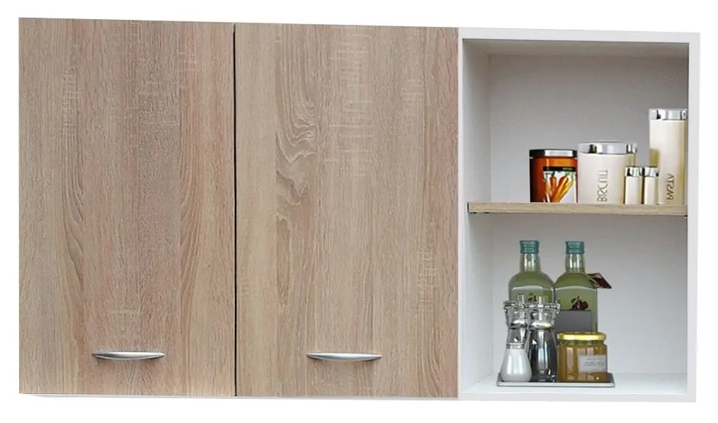 Bucatarie Marcel Prod Natali 1.2m (Sonoma Oak/White)