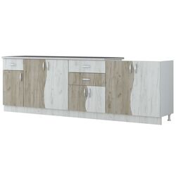 Bucatarie Marcel Prod Paula S 2.6m (Craft Oak White/Craft Oak Gray) Thumb