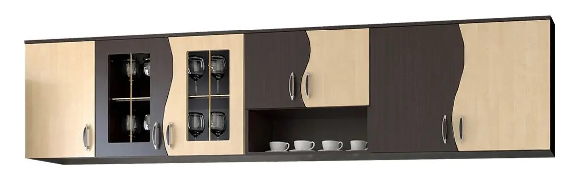 Кухня Marcel Prod Paula S 2.6м (Wenge/Birch) - 4