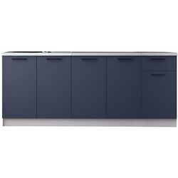 Bucatarie Marcel Prod Tehno 2.0m (Ultramarine Blue/White) Thumb