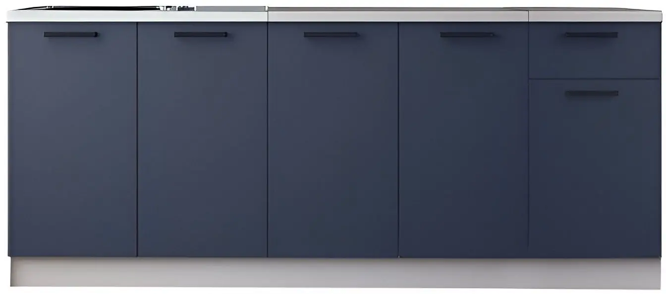 Bucatarie Marcel Prod Tehno 2.0m (Ultramarine Blue/White)