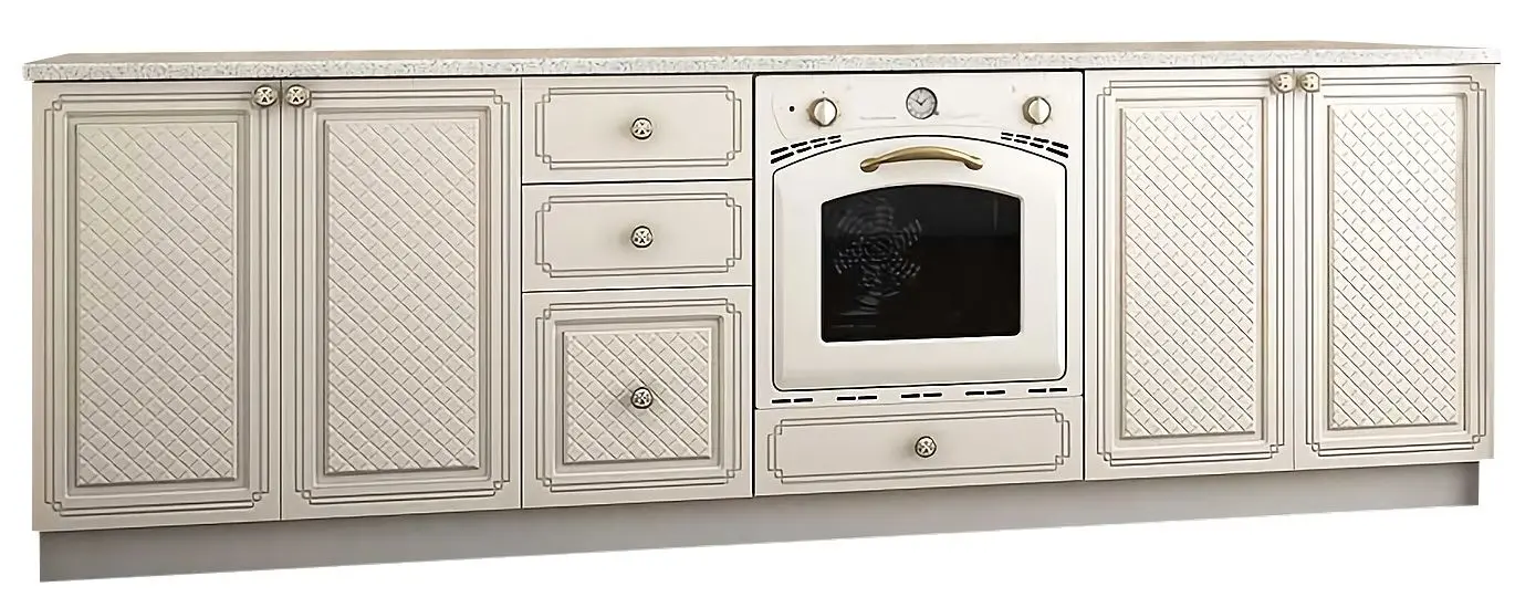 Bucatarie Marcel Prod Versailles 2.6m (White/Pistachio)