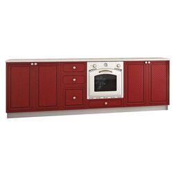 Bucatarie Marcel Prod Versailles 2.6m (White/Red) Thumb