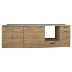 Кухня Marcel Prod Vio C 2.6m (White/Craft Oak Golden) Thumb