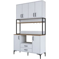 Bufet Mirage Meble JE169 (White/Walnut) Thumb