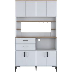 Bufet Mirage Meble JE179 (White/Walnut) Thumb