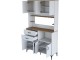 Bucatarie Mirage Meble JE179 (White/Walnut)