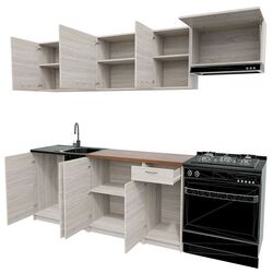 Кухня Mirjan24 Elena/Mela 1.2/1.8 (Sonoma Oak/Petra Beige) Thumb