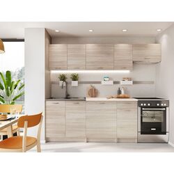Кухня Mirjan24 Elena/Mela 1.2/1.8 (Sonoma Oak/Petra Beige) Thumb