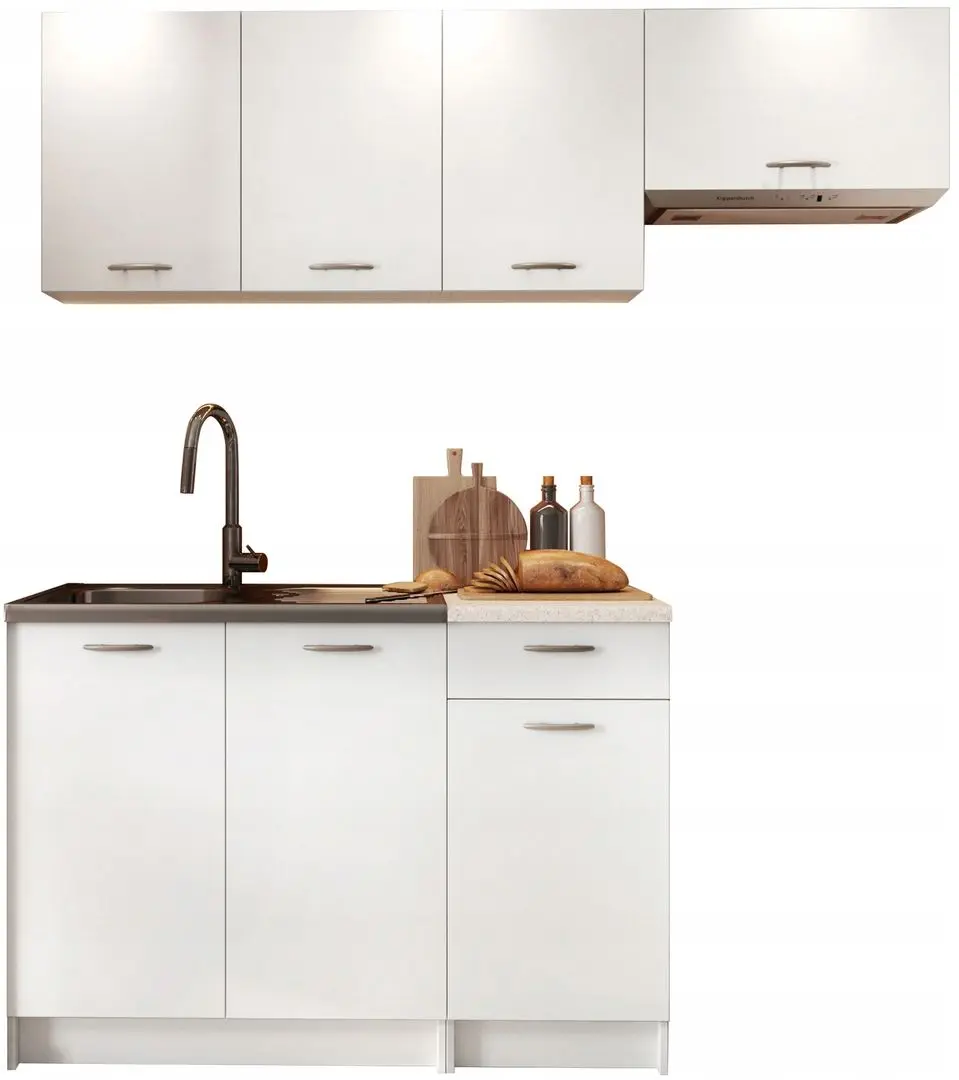 Кухня Mirjan24 Elena/Mela 1.2/1.8 (White/Petra Beige)