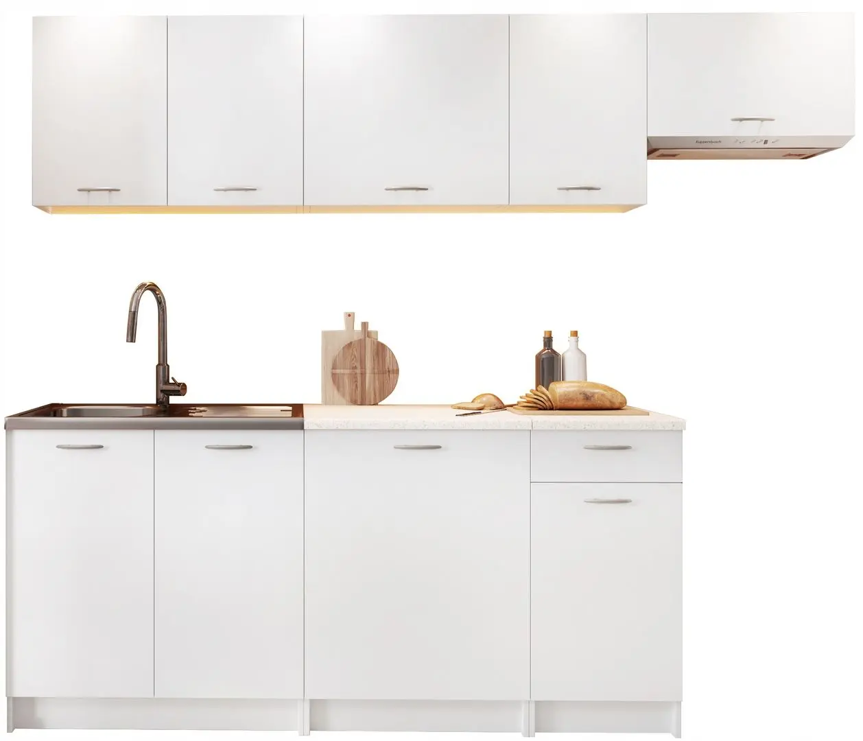 Кухня Mirjan24 Elena/Mela 1.8/2.4 (White/Petra Beige)