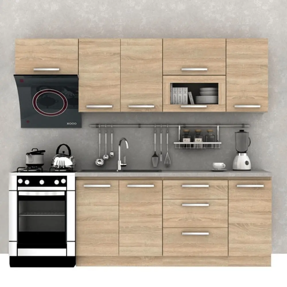 Bucatarie modulara Mobhaus Nova Plus (Sonoma Oak)