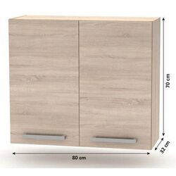 Bucatarie modulara Mobhaus Nova Plus (Sonoma Oak) Thumb