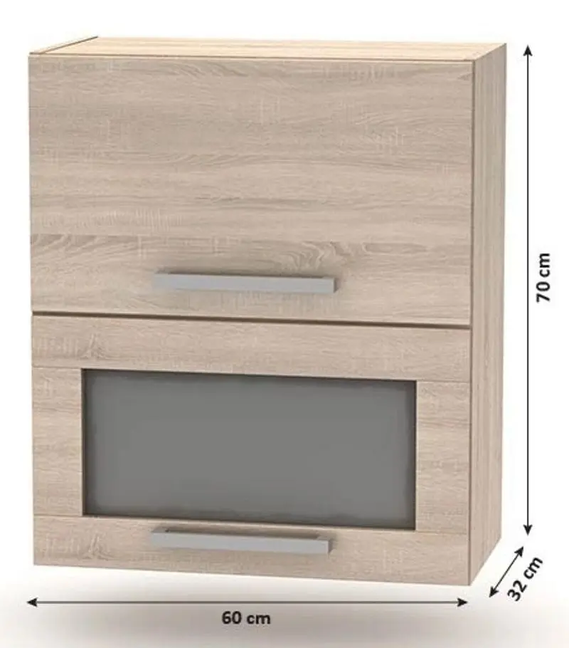 Bucatarie modulara Mobhaus Nova Plus (Sonoma Oak)