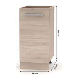 Модульная кухня Mobhaus Nova Plus (Sonoma Oak/White) Thumb