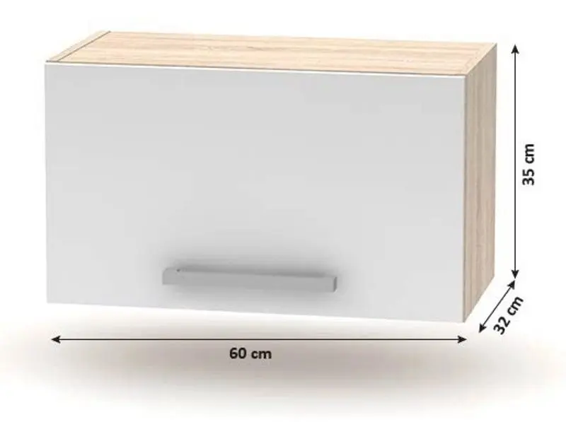 Модульная кухня Mobhaus Nova Plus (Sonoma Oak/White)