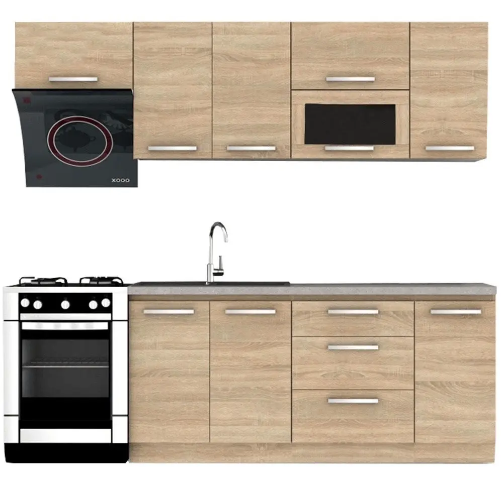 Bucatarie modulara Mobhaus Nova Plus (Sonoma Oak)