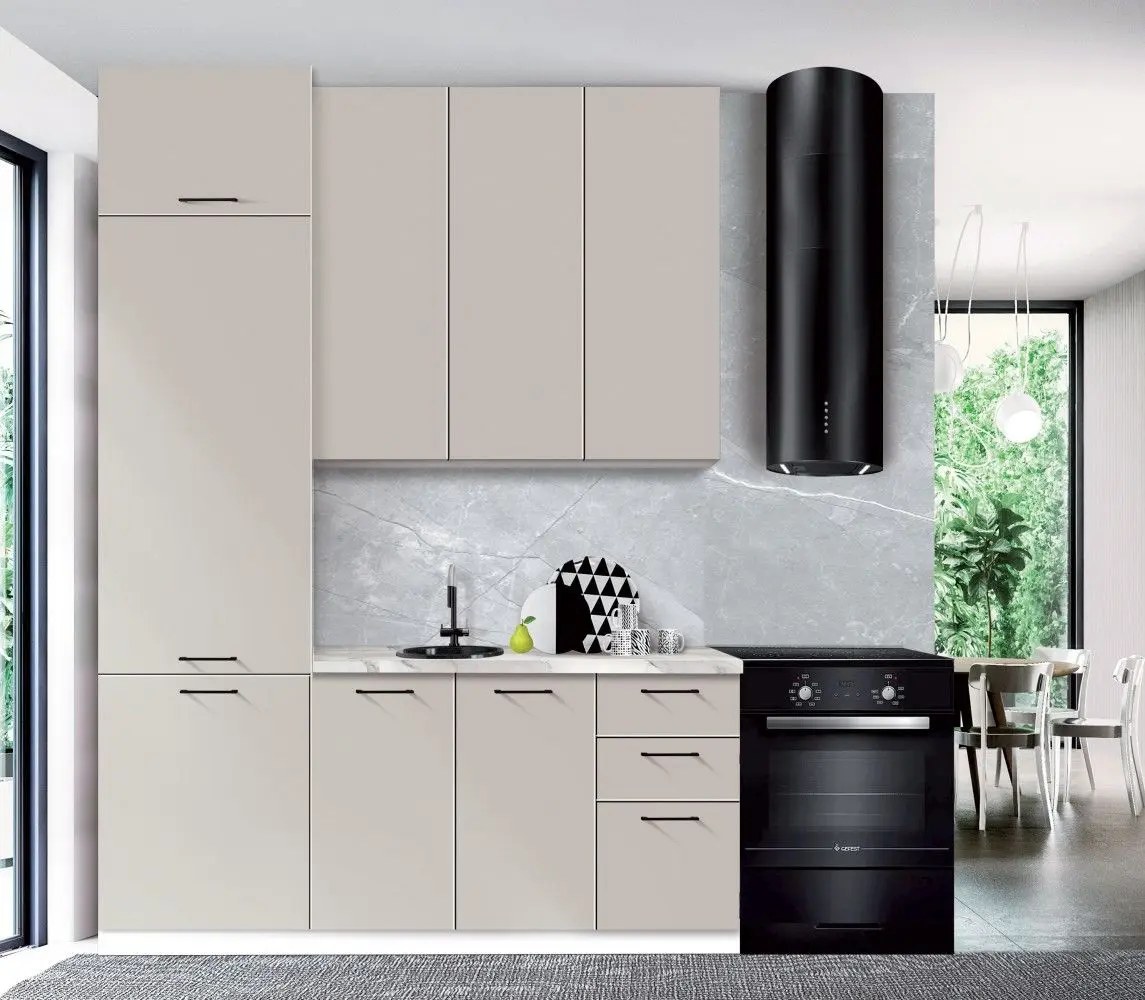 Bucatarie Modern Bono H110 1.8m (White/Cashmere)