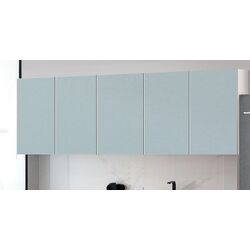 Bucatarie Modern Bono H68 2.0m (White/Blue) Thumb