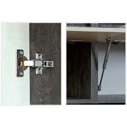 Кухня Modern Komfi 2.0m (Iron stone/Silk Stone) Thumb