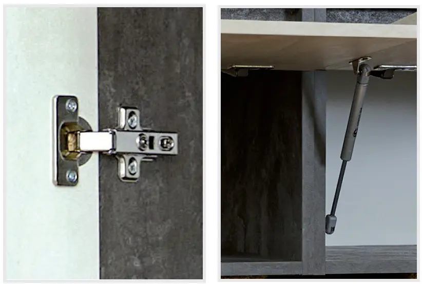 Кухня Modern Komfi 2.0m (Iron stone/Silk Stone) - 3