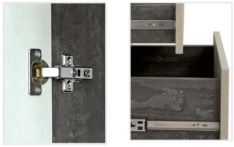 Кухня Modern Komfi 2.6m (Iron stone/Silk Stone) - 3