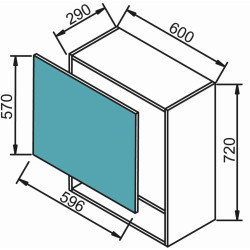Bucatarie Modern Monro 2.0m Grey Craft Oak/Cashmere + Blat Ambianta 2.0m/28mm Osaka Thumb