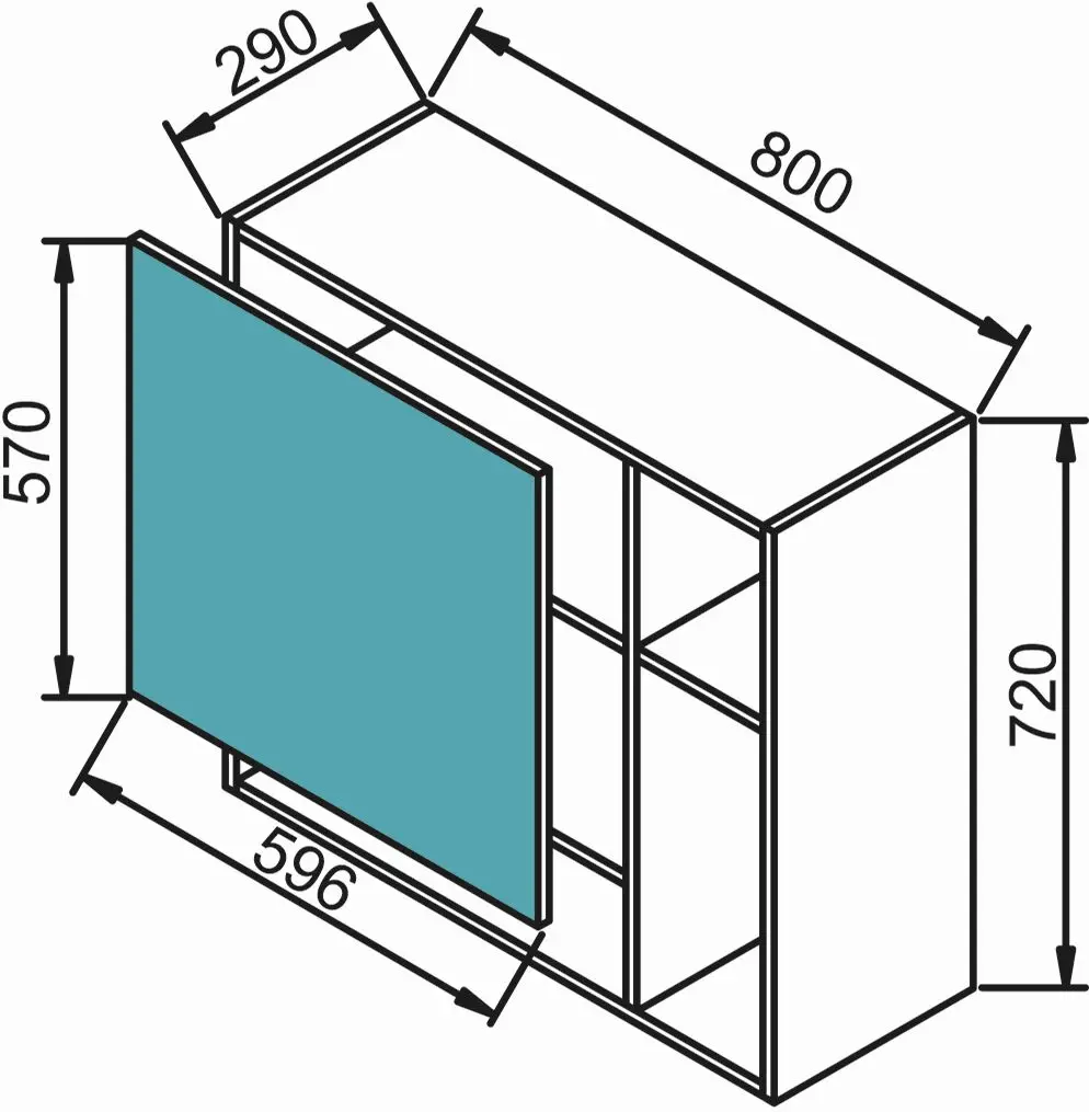 Bucatarie Modern Monro 2.0m Grey Craft Oak/Cashmere + Blat Ambianta 2.0m/28mm Osaka - 5