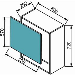 Кухня Modern Monro 2.6m (Grey Craft Oak/Cashmere) Thumb