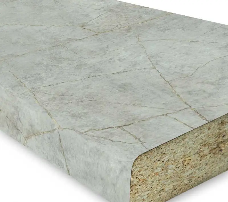 Bucatarie Modern Monro 2.6m Slate Gray/Craft Oak White + Blat Ambianta 2.6m/28mm Osaka - 10