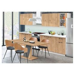 Bucatarie Modern Stella 2.0m (White/Craft Oak Golden) Thumb