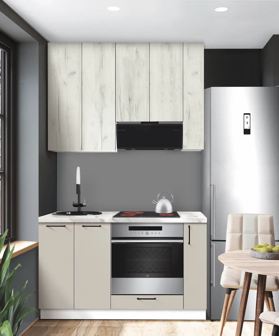 Bucatarie modulara Modern Bono 1 H110 1.4m