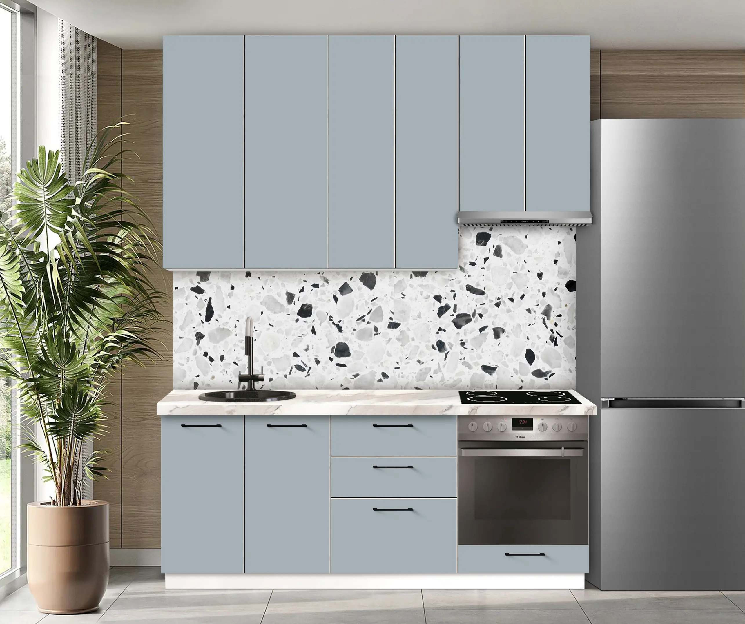 Модульная кухня Modern Bono 1 H110 2.0м