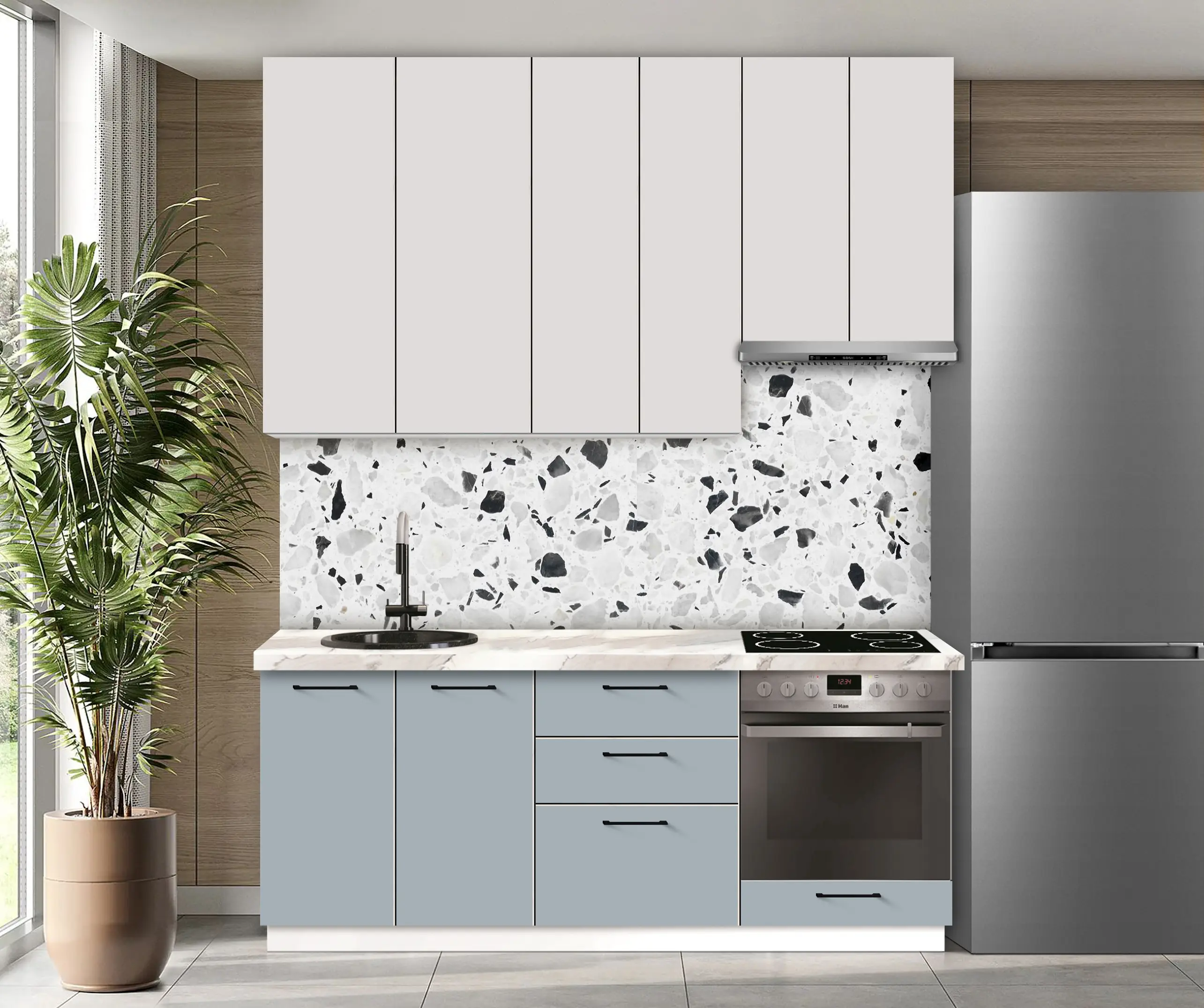 Модульная кухня Modern Bono 1 H110 2.0м