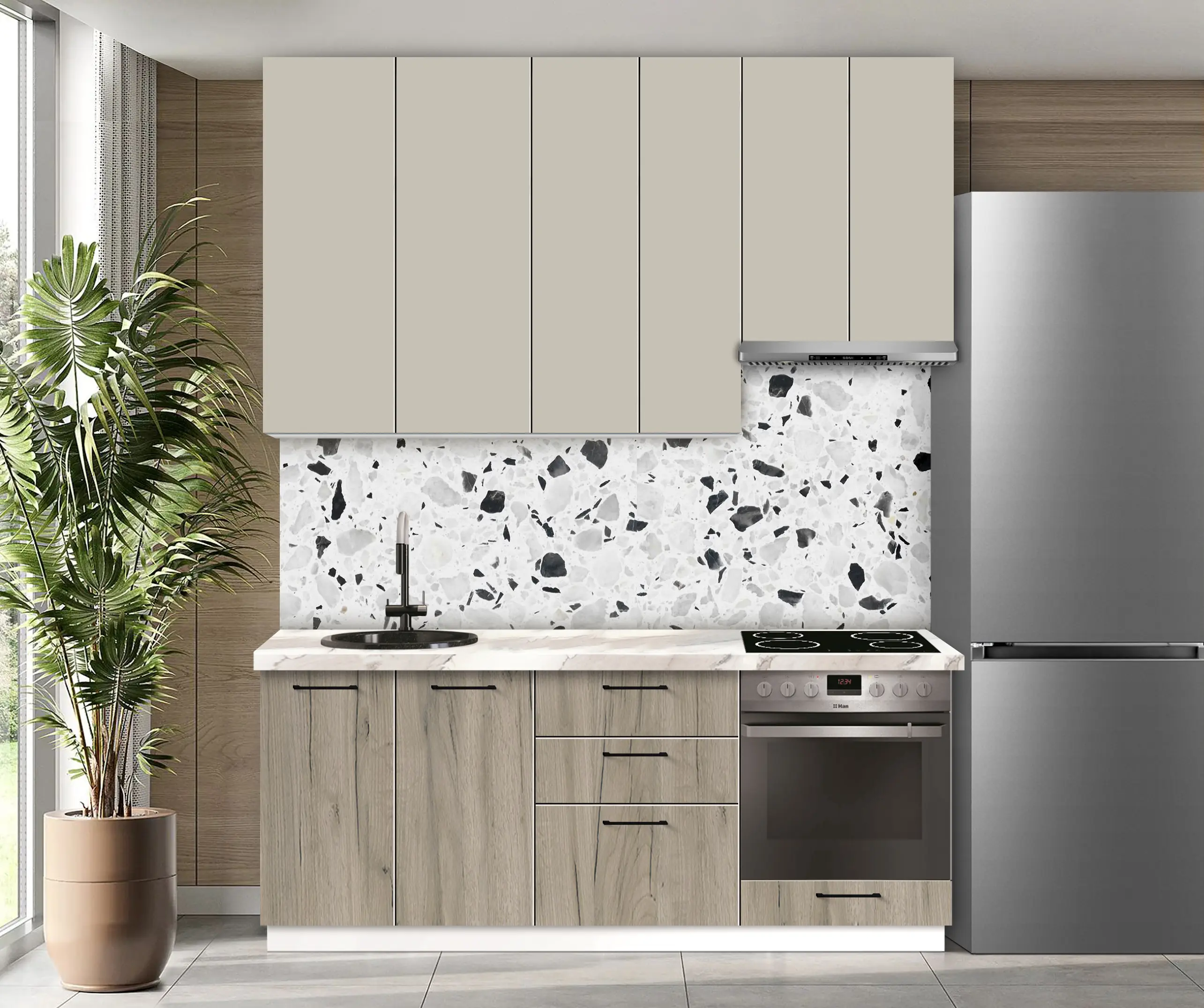 Модульная кухня Modern Bono 1 H110 2.0м